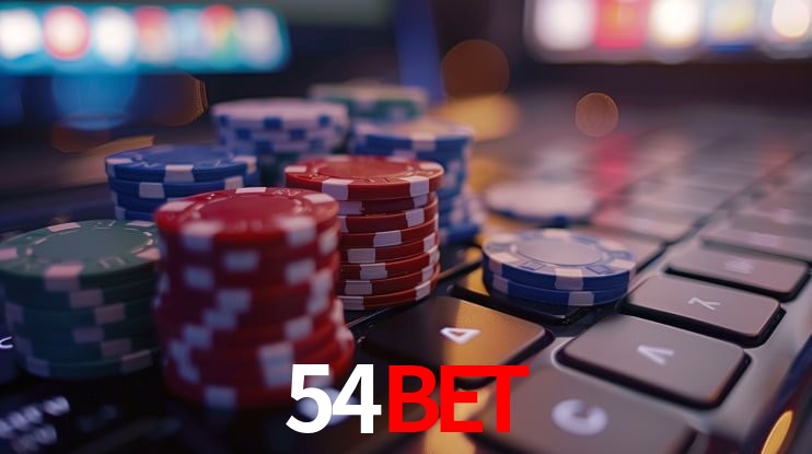 Imagem promocional da 54bet mostrando a plataforma e suas vantagens